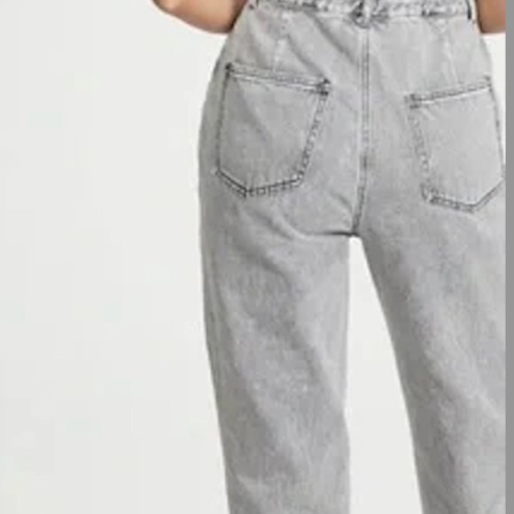 ASTR The Label Washed Denim Jumpsuit size S lightwash Casual Sleeveless - Picture 2 of 11